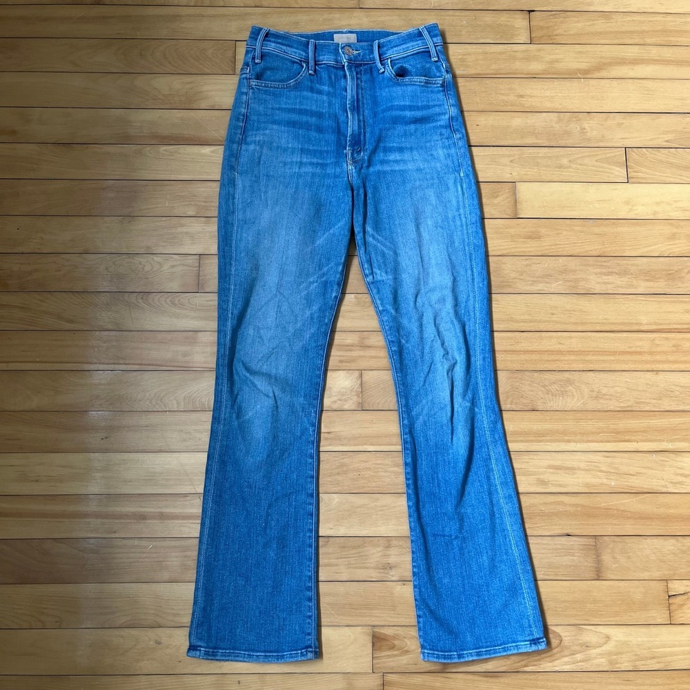 Mother The Hustler Ankle Final frontier Medium Wash Blue Denim Size 26
